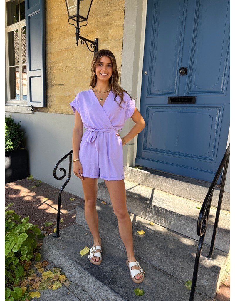 21Jewelz Basic playsuit - lila