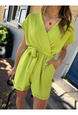 21Jewelz Basic playsuit - lime
