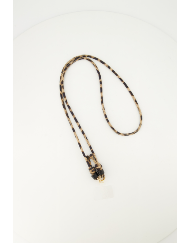 21Jewelz Telefoonkoord - luipaardprint