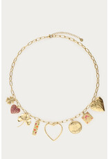 My Jewellery My Jewellery | Botanical statement bedel ketting - goud
