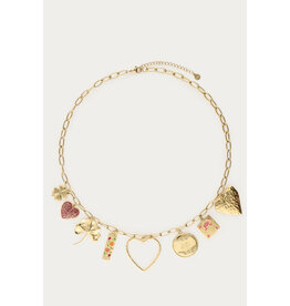 My Jewellery My Jewellery | Botanical statement bedel ketting - goud