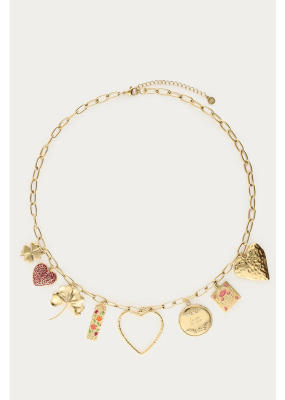 My Jewellery My Jewellery | Botanical statement bedel ketting - goud