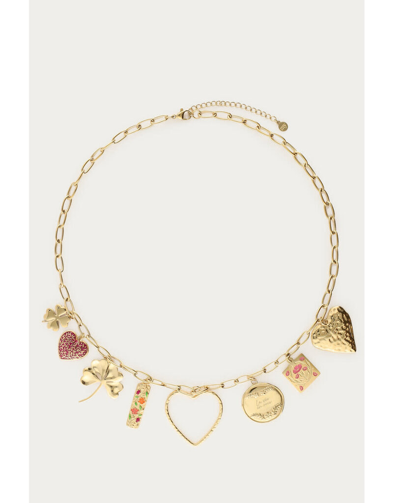 My Jewellery My Jewellery | Botanical statement bedel ketting - goud