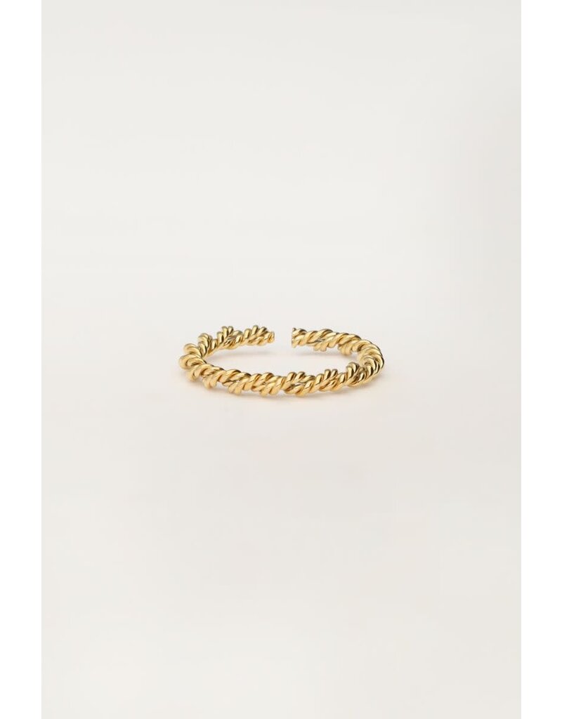 My Jewellery My Jewellery | Mix ring gedraaid - goud