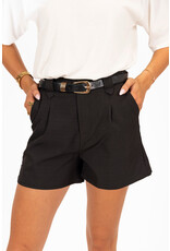 21Jewelz Pantalon shortje met riem - zwart