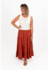 21Jewelz Zigzag topje - wit