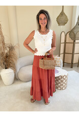 21Jewelz Zigzag topje - wit