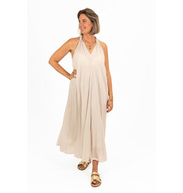 21Jewelz Losvallende maxi jurk - ecru