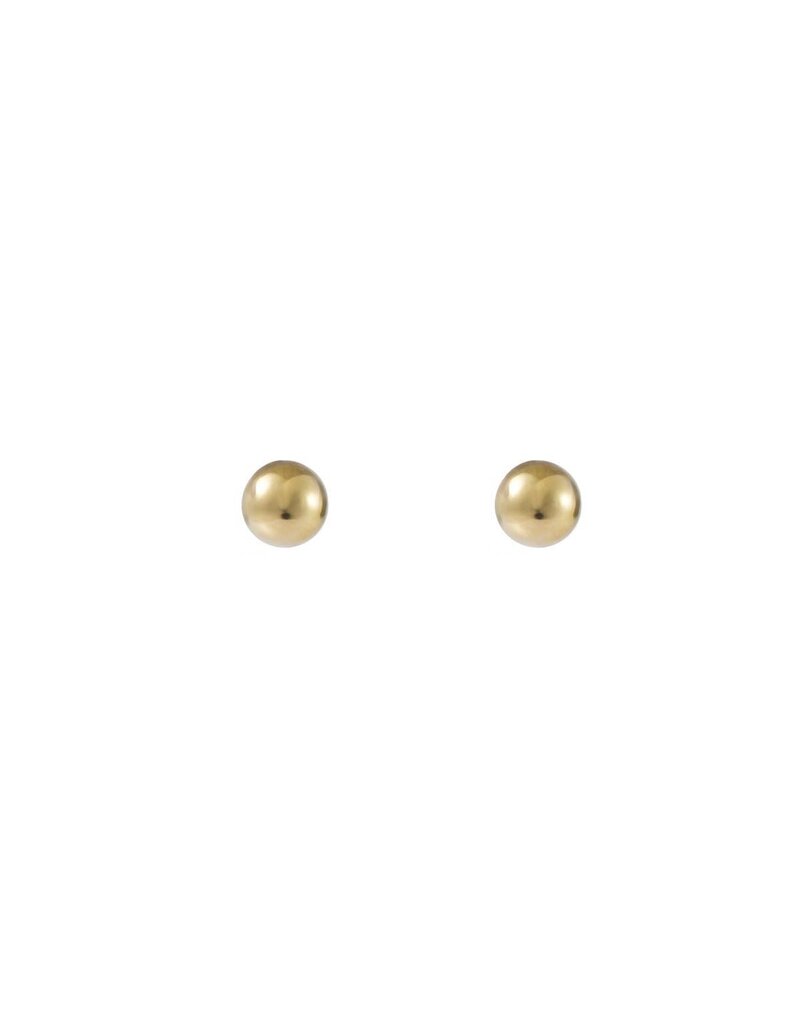 Go Dutch Label D&E - Dot 5mm studs - goud
