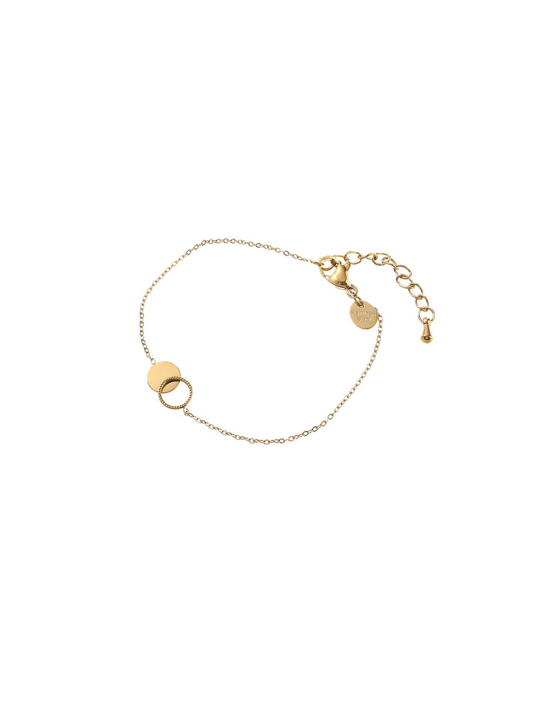 Go Dutch Label D&E - Eclipse bracelet - goud