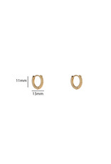 Go Dutch Label D&E - Propeller hoop 10mm - goud