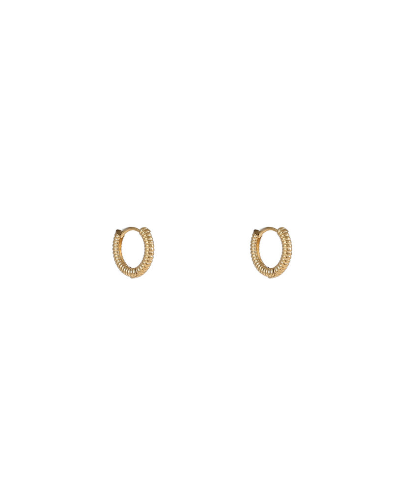 Go Dutch Label D&E - Propeller hoop 10mm - goud