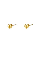 Go Dutch Label D&E - Double drop stud - goud