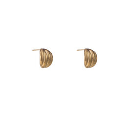 Go Dutch Label D&E - Bold stud bow - goud