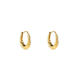 Go Dutch Label D&E - Medium striped drop creole - goud