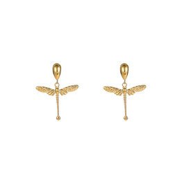 Go Dutch Label D&E - Dragonfly dangle - goud