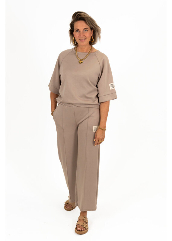 21Jewelz Perfect co-ord set met pantalon  - taupe