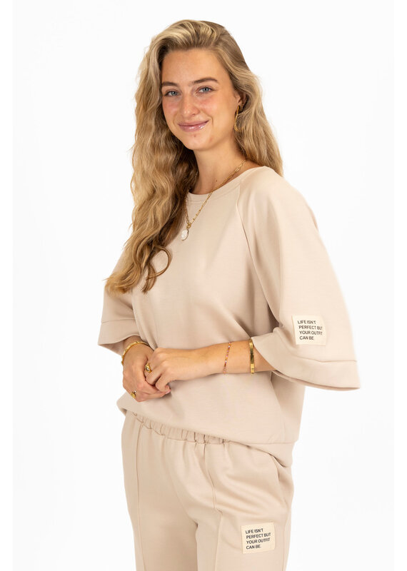 21Jewelz Perfect co-ord set met pantalon  - ecru
