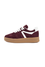 Babouche Babouche | Liva - bordo/white