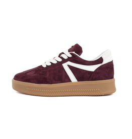 Babouche Babouche | Liva - bordo/white