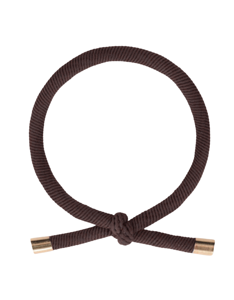 21Jewelz Haar elastiekje donker bruin