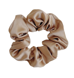 21Jewelz Satinlook scrunchie - camel