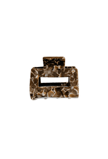 21Jewelz Middel haarklem - bruin print