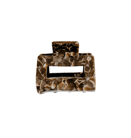 21Jewelz Middel haarklem - bruin print