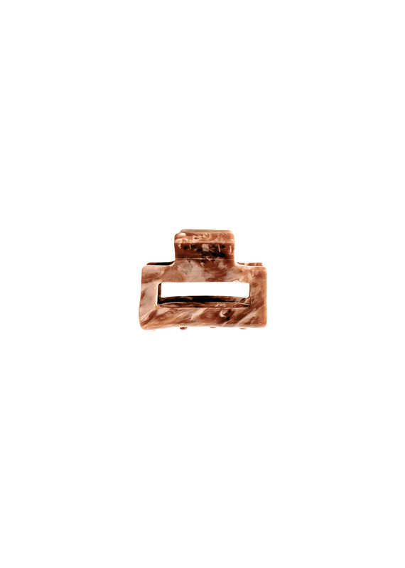 21Jewelz Mini haarklem - roest bruin
