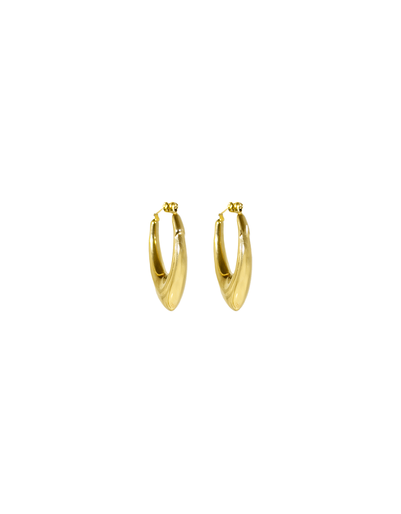 21Jewelz Oorbellen ovaal - goud