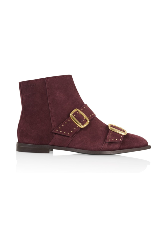 DWRS DWRS | Karby - suede bordeaux