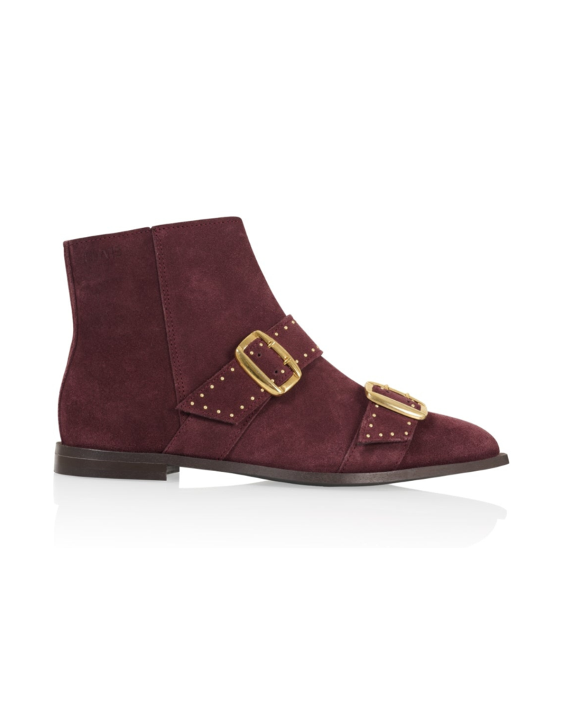 DWRS DWRS | Karby - suede bordeaux