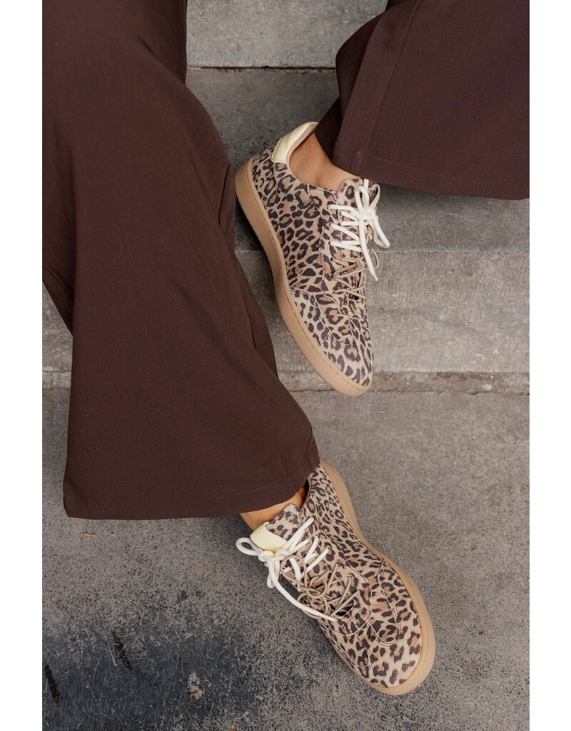 DWRS DWRS - Poona leopard - cognac / butter