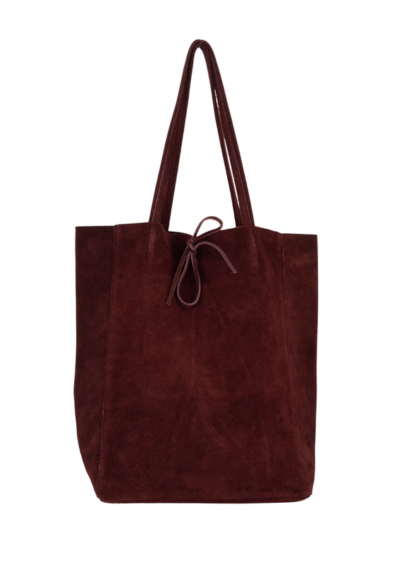 21Jewelz Suede shopper - bordeaux