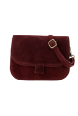 21Jewelz Casual tas - suede bordeaux
