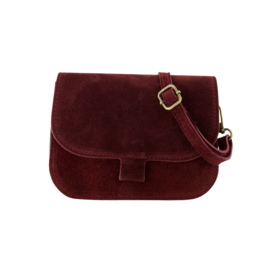 21Jewelz Casual tas - suede bordeaux