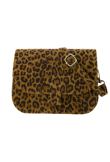 21Jewelz Casual tas - suede panterprint