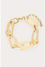 My Jewellery My Jewellery - Bold statement armband ovaal - goud