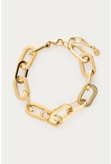 My Jewellery My Jewellery - Bold statement schakelarmband - goud