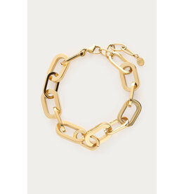 My Jewellery My Jewellery - Bold statement schakelarmband - goud