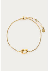 My Jewellery My Jewellery - Bold armband pretzel - goud