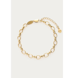 My Jewellery My Jewellery - Bold schakelarmband vintage - goud