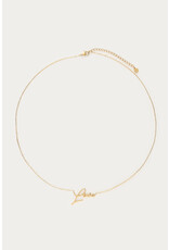 My Jewellery My Jewellery - Bold ketting love - goud