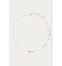 My Jewellery My Jewellery - Bold ketting love - goud