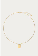 My Jewellery My Jewellery - Bold ketting met embrace bedel - goud