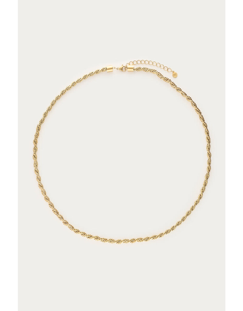 My Jewellery My Jewellery - Bold ketting gedraaid klein - goud