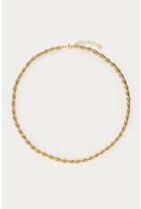 My Jewellery My Jewellery - Bold ketting gedraaid groot - goud