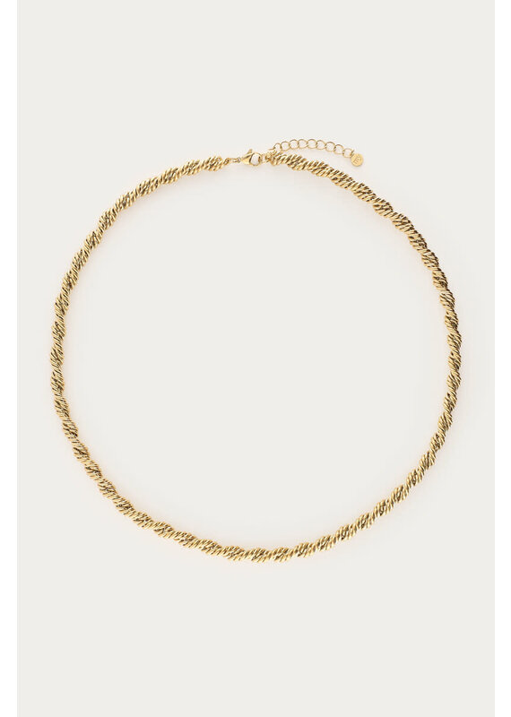 My Jewellery My Jewellery - Bold ketting gedraaid groot - goud