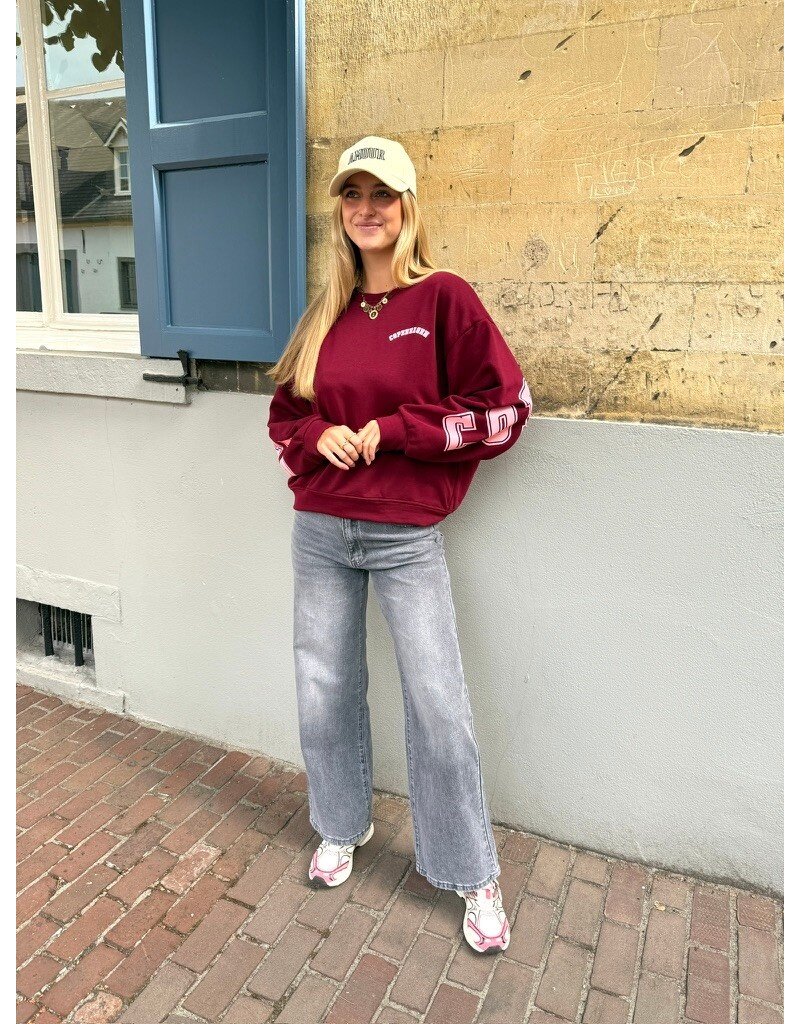 21Jewelz Sweater Copenhagen - bordeaux