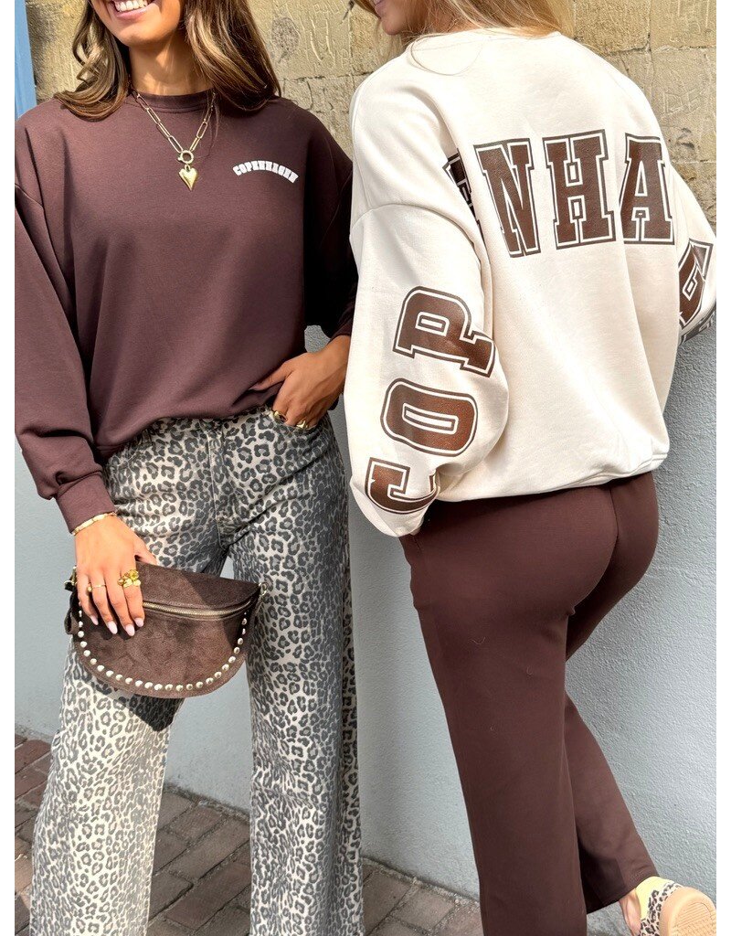 21Jewelz Sweater Copenhagen - choco bruin
